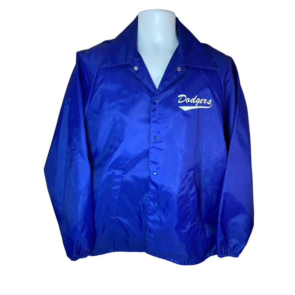 Vintage 1980s USA Los Angeles Dodgers Windbreaker Jacket Men’s Size Large 44–46